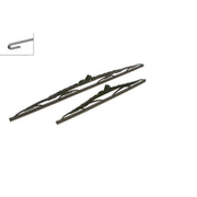 Bosch Eco Front Wiper Blade Set 600mm + 400mm — 612 fits Chevrolet Captiva