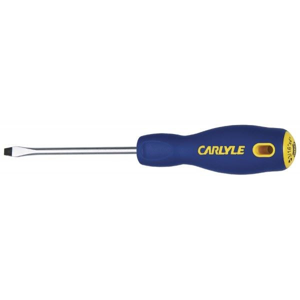 Carlyle Tools Screwdriver - Round Blade - Slotted - 3/16In. - image 1