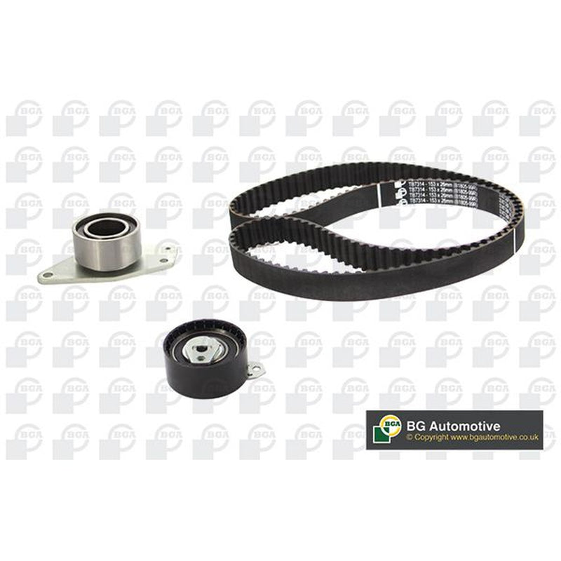 BGA Timing Belt Kit with Rollers fits Opel Movano A 2000-2001 1.9