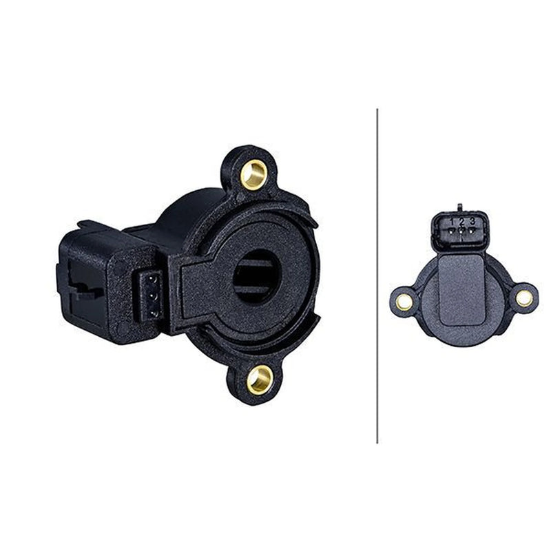 Hella Throttle Position Sensor fits Citroën Berlingo First 1996-2011 1.1 1.4