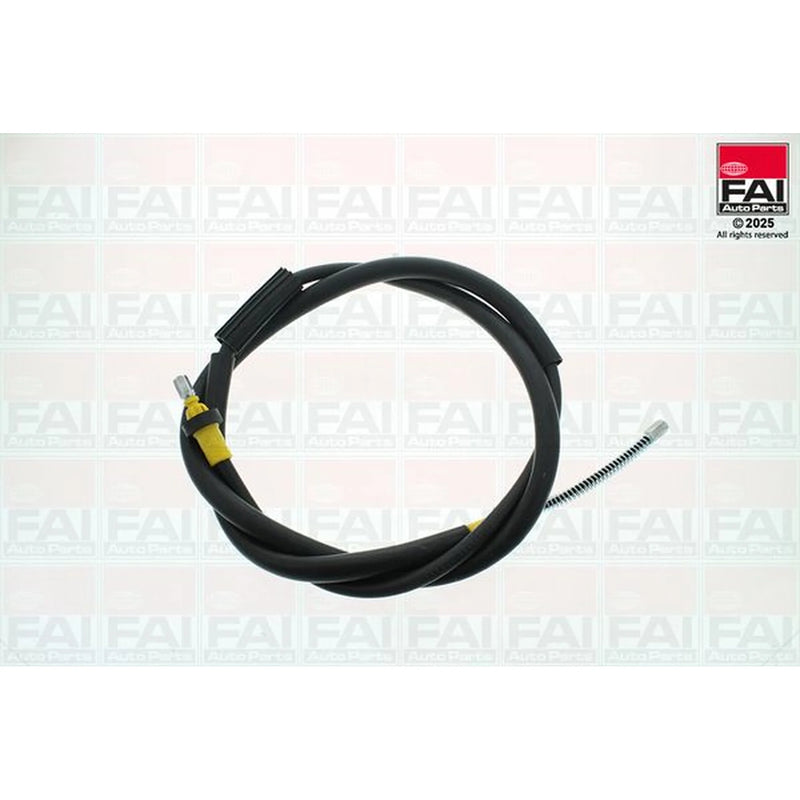 FAI Handbrake Cable Right Rear fits Renault Clio III 2005-2014 1.2 1.4 1.5 1.6