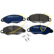 Borg & Beck Front Brake Vented Discs & Pads fits Nissan Cabstar E 1998-2006