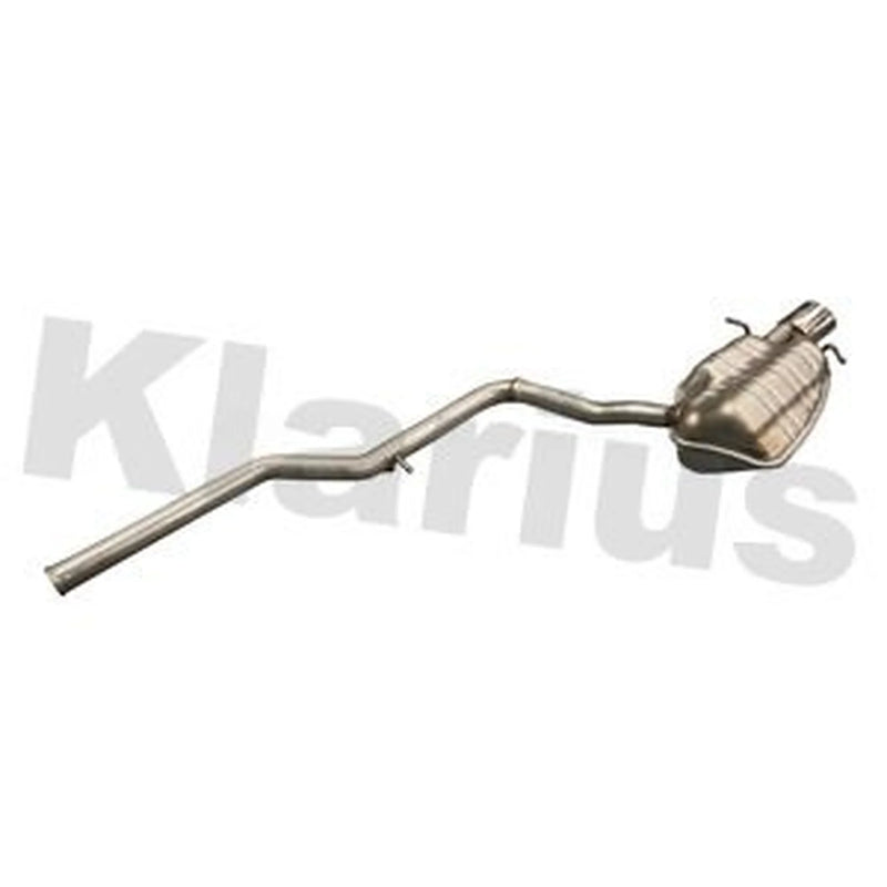 Klarius Box With Tail Pipe Rear fits Mercedes-Benz C-Class 2007-2014