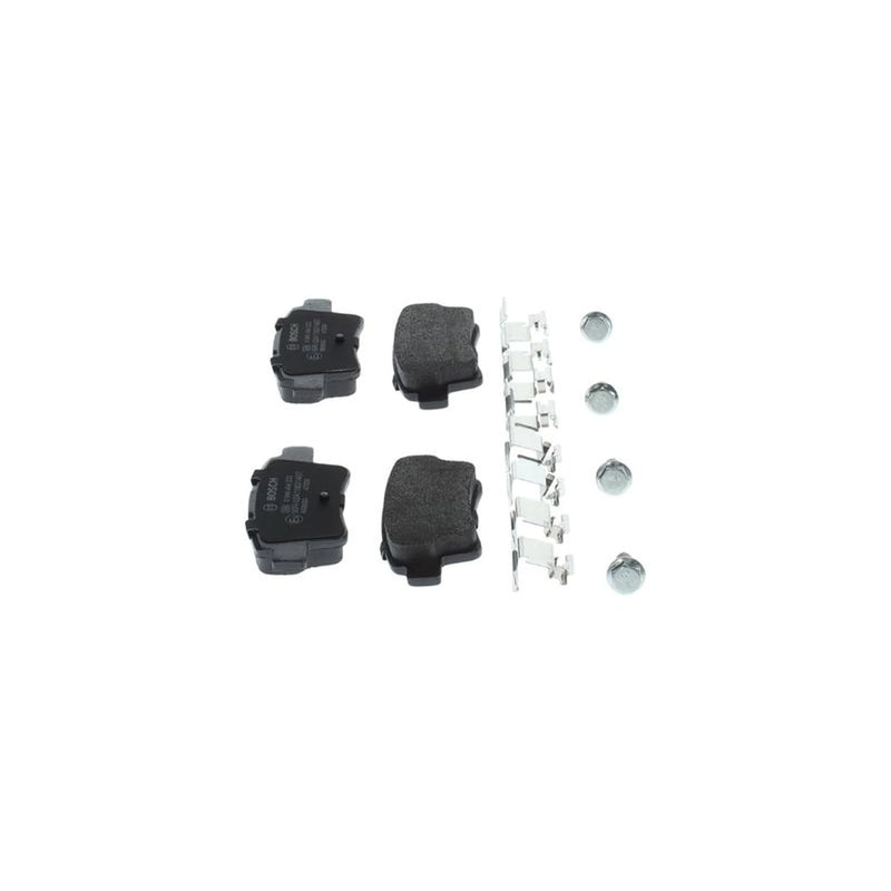 Bosch Front & Rear Pads fits Fiat Grande Punto 2005-2009 1.4 1.6 1.9