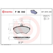 Brembo Front & Rear Brake Discs & Pads fits Audi A4 B5 1994-2001 1.6 1.8 1.9