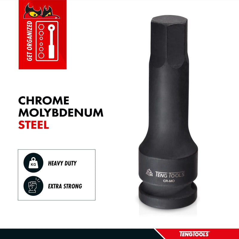 Teng Tools 1/2" Hex Impact Socket DIN AF 1/2" Teng Tools - Dynamic Drive