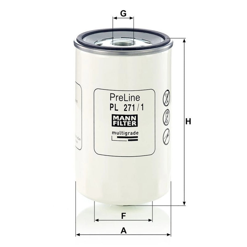 MANN-FILTER Fuel Filter Element
