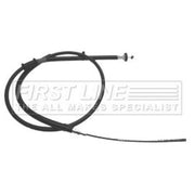 First Line Handbrake Cable Left Rear fits Fiat Idea 2004 on 1.9