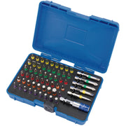 Draper Coloured Screwdriver Bit Set (60 Piece) 82405 Draper - Dynamic Drive