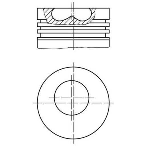 Mahle Piston Cylinder Bore = 101mm