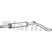 Klarius Box With Centre Pipe Centre fits Seat Inca 1995-2003 1.9