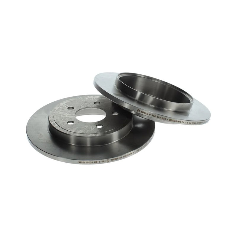 Bosch Front & Rear Brake Discs & Pads fits Ford Maverick 2001 on 2.0 3.0