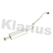 Klarius Box With Centre Pipe Centre fits Nissan Almera 2000-2006 1.5