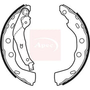 Apec Brake Shoe Set Axle Kit fits Subaru Justy 1995-2003 1.3