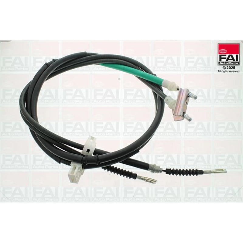 FAI Handbrake Cable Left Rear fits Ford Fiesta V 2005-2008