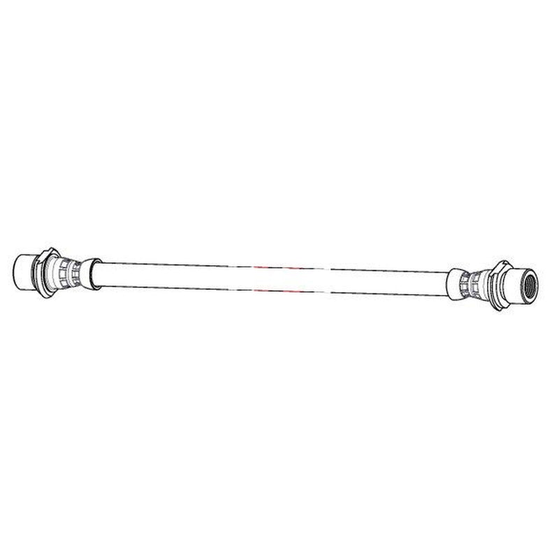 Apec Brake Hydraulic Hose Line Rear fits Aston Martin Cygnet 2011-2013 1.3