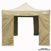 Dellonda Side Walls/Doors/Windows for Gazebo/Marquee Fits 2 x 2m Models - Beige Dellonda - Dynamic Drive