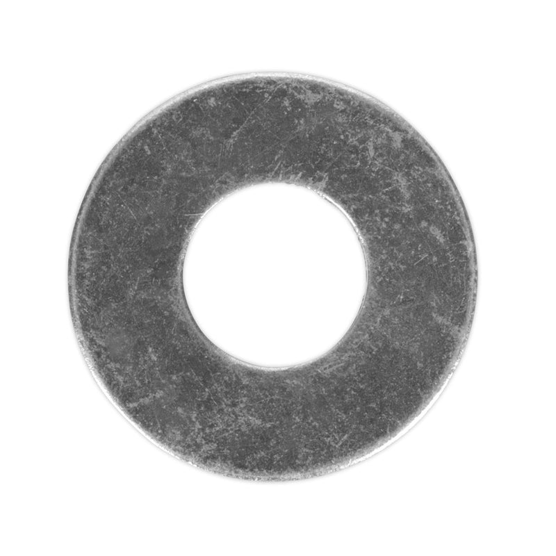 Sealey Flat Washer M10 x 24mm Form C BS 4320 Pack of 100 FWC1024 Sealey  - Dynamic Drive