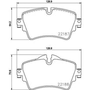 Mintex Front & Rear Brake Discs & Pads fits Mini Mini 2013-2019