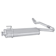 Hella End Silencer Rear fits Opel Movano A 1999-2001 2.2 2.8