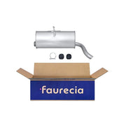 Hella End Silencer Rear fits Citroën Berlingo 1996-2011 1.1 1.4 1.6 1.8 1.9