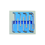 Laser Go Thru Angled Socket Spanner Set 8pc 7506 Laser - Dynamic Drive
