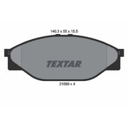 Textar Front Brake Pad Set 2168901