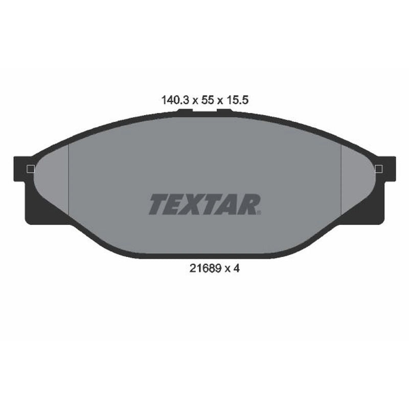 Textar Front Brake Pad Set 2168901
