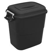 Sealey Refuse/Storage Bin 75L Black BM75 Sealey - Dynamic Drive