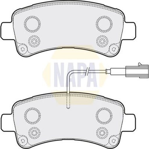 NAPA Rear Brake Pad Set NBP1897