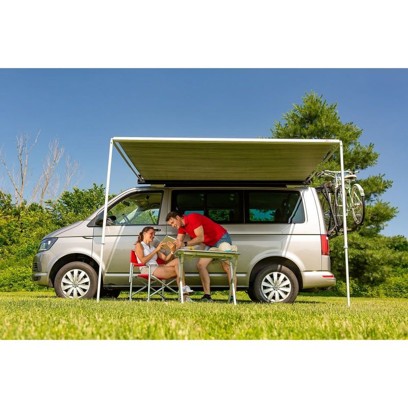 Fiamma F35 Pro Manual Awning 300cm Silver Case Royal Grey Fabric Fiamma  - Dynamic Drive