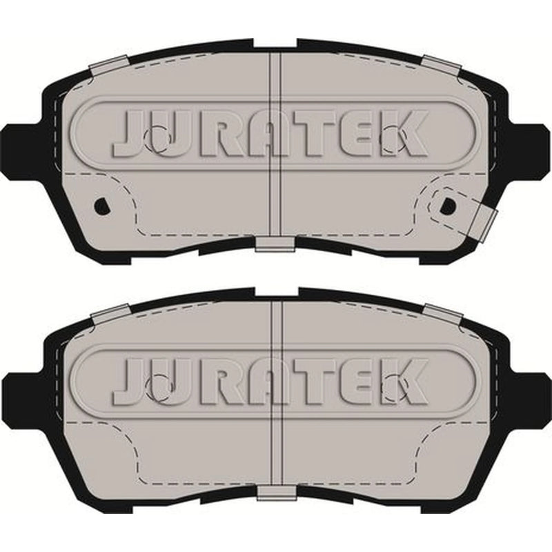 Juratek Front Brake Pad Set fits Daihatsu Materia 2006 on 1.3 1.5
