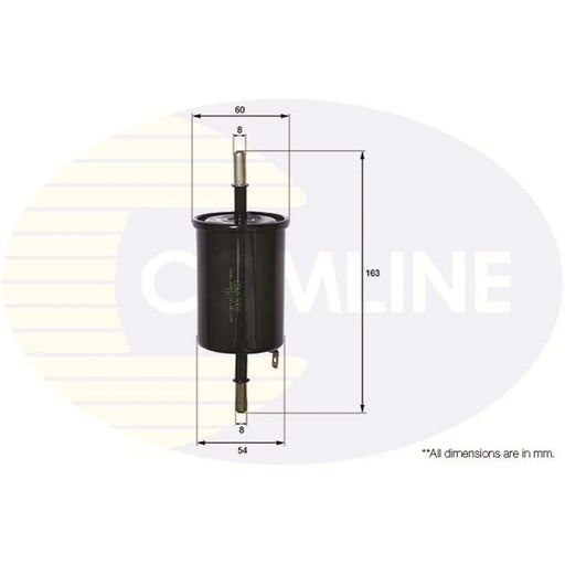 Comline Fuel Filter Element fits Cadillac Bls 2006-2010 2.0 2.8
