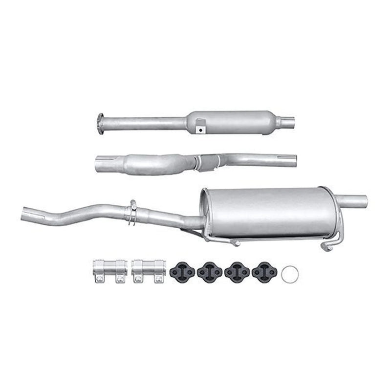 Hella End Silencer Rear fits Suzuki Swift 1989-2005 1.0 1.3
