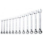 Carlyle Tools Spanner Set - Reverse Ratcheting - Metric - 12 Piece - image 1