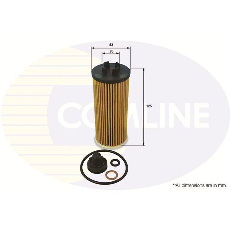 Comline Engine Oil Filter fits BMW 2 Active Tourer 2013-2022
