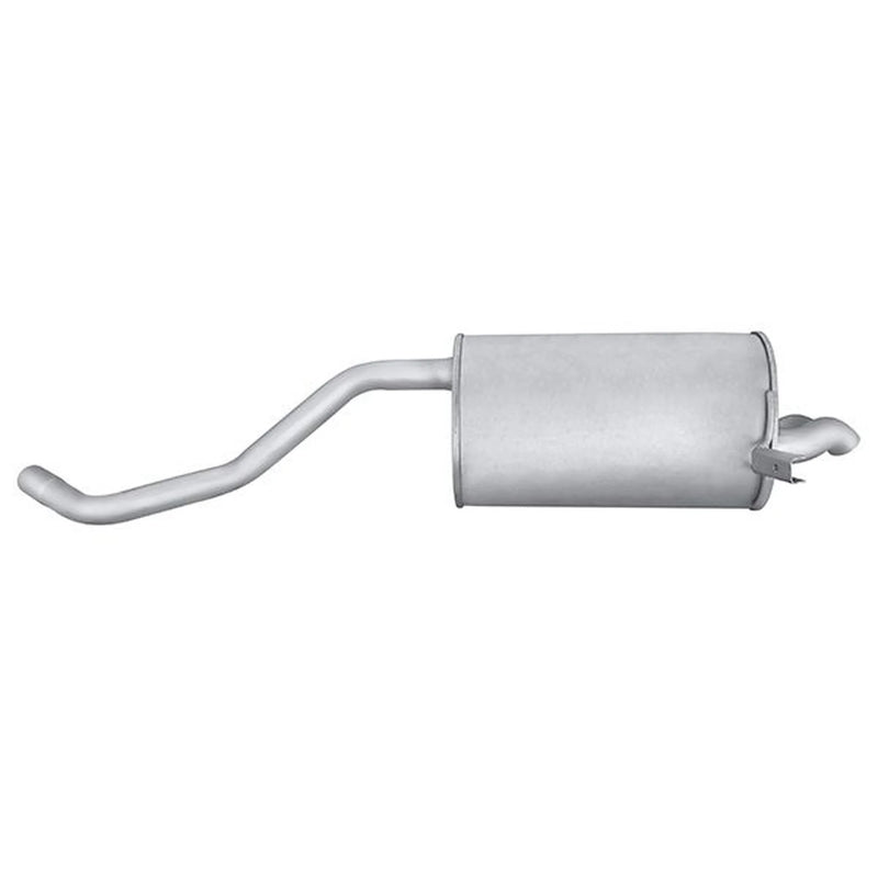 Hella End Silencer Rear fits Renault Clio III 2005-2014 1.5