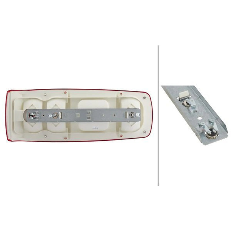 Hella Tail Light / Lamp PY21W Right