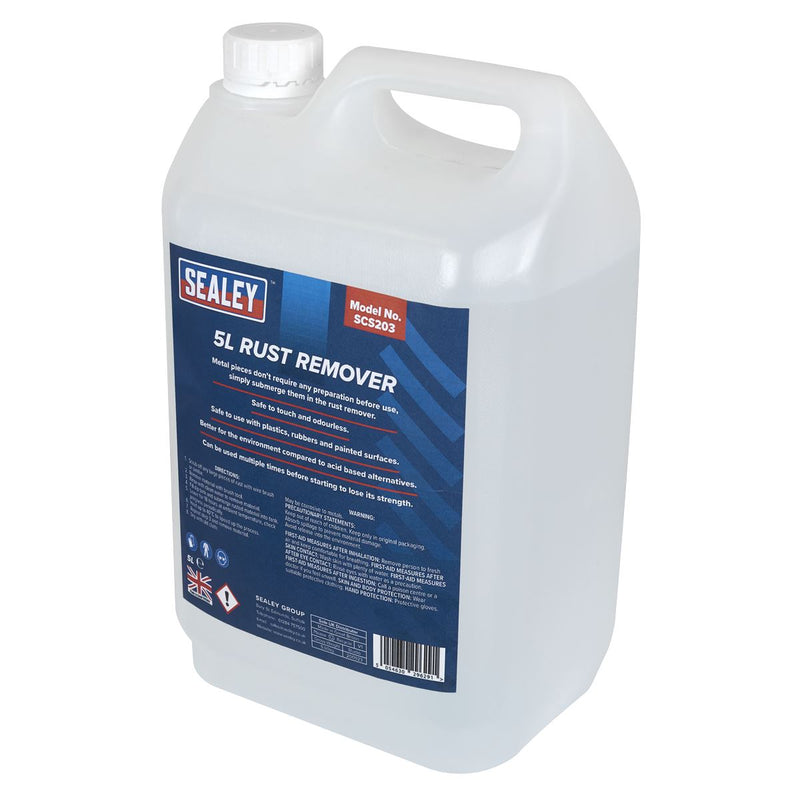 Sealey Rust Remover 5L SCS203 Sealey - Dynamic Drive