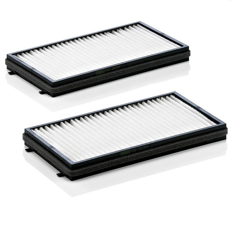 MANN-FILTER Service Kit with Air, Oil & Cabin Filters fits BMW 7 2005-2008