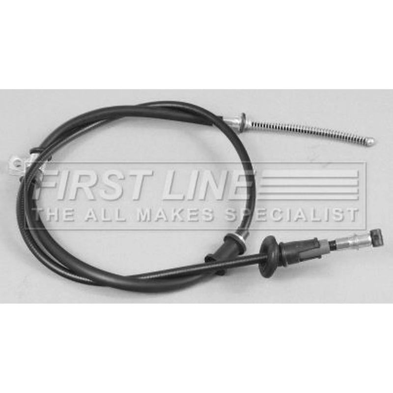 First Line Handbrake Cable Right Rear fits Mitsubishi Carisma 1995-2006