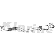 Klarius Box With Centre Pipe Centre fits Vauxhall Antara A 2010-2015 2.2
