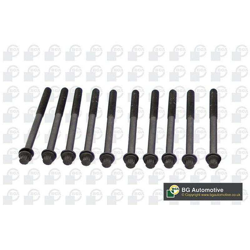 BGA Cylinder Head Bolt Set M10 fits Fiat Sedici 2006-2014 1.6