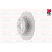 FAI Rear Brake Solid Discs & Pads fits Honda Accord VII 2003-2008 2.0 2.2 2.4