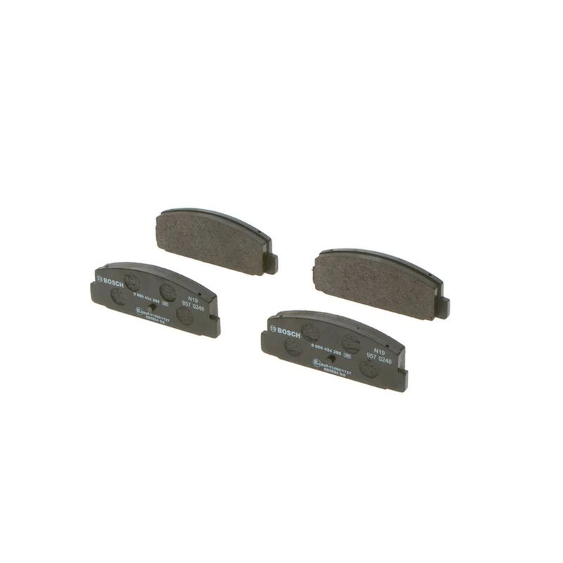 Bosch Front & Rear Pads fits Mazda 626 Station 1998-2002 2.0