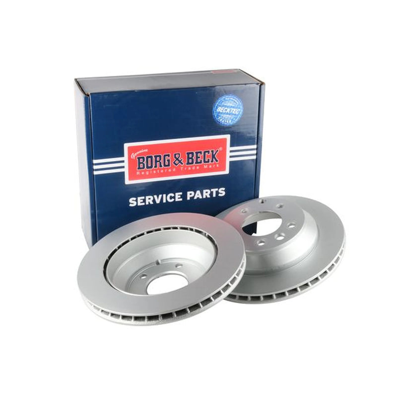 Borg & Beck Front & Rear Brake Discs & Pads fits VW Touareg 2010-2018