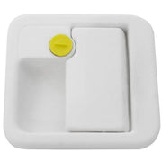 M1 External Lock Only White Caravan/Motorhome Part Nova - Dynamic Drive