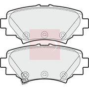 Apec Rear Brake Pad Set PAD1969