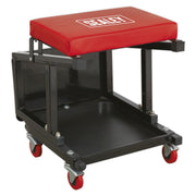 Sealey Mechanic's Utility Seat & Step Stool SCR16 Sealey - Dynamic Drive