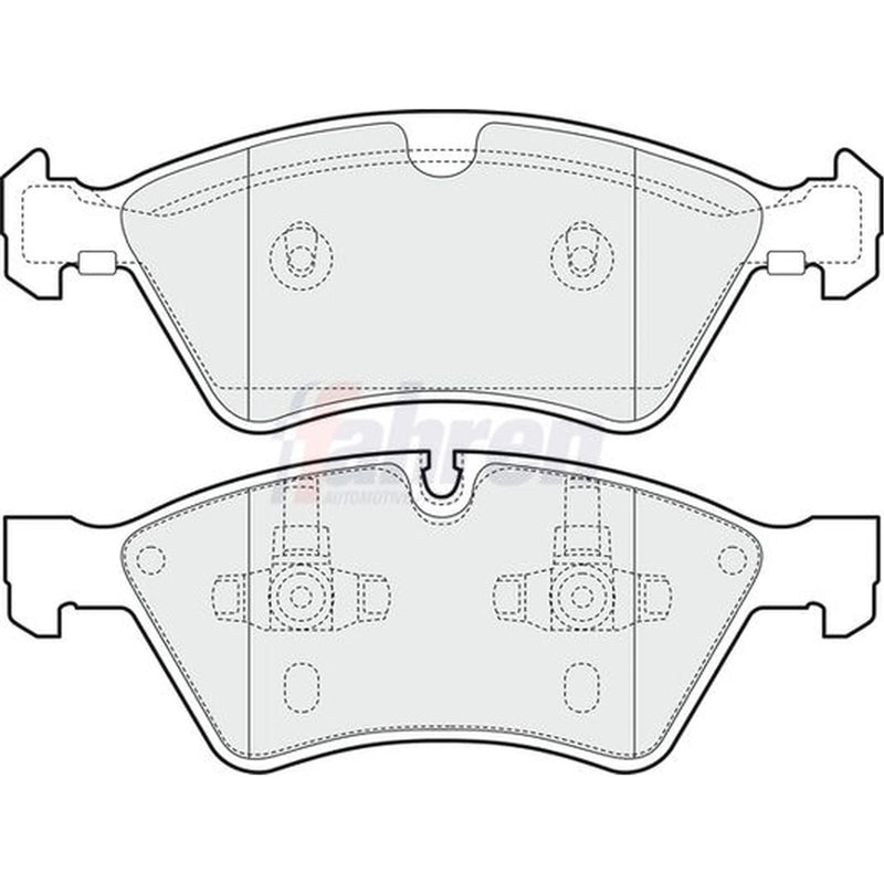 Fahren Front Brake Pad Set FBP3629